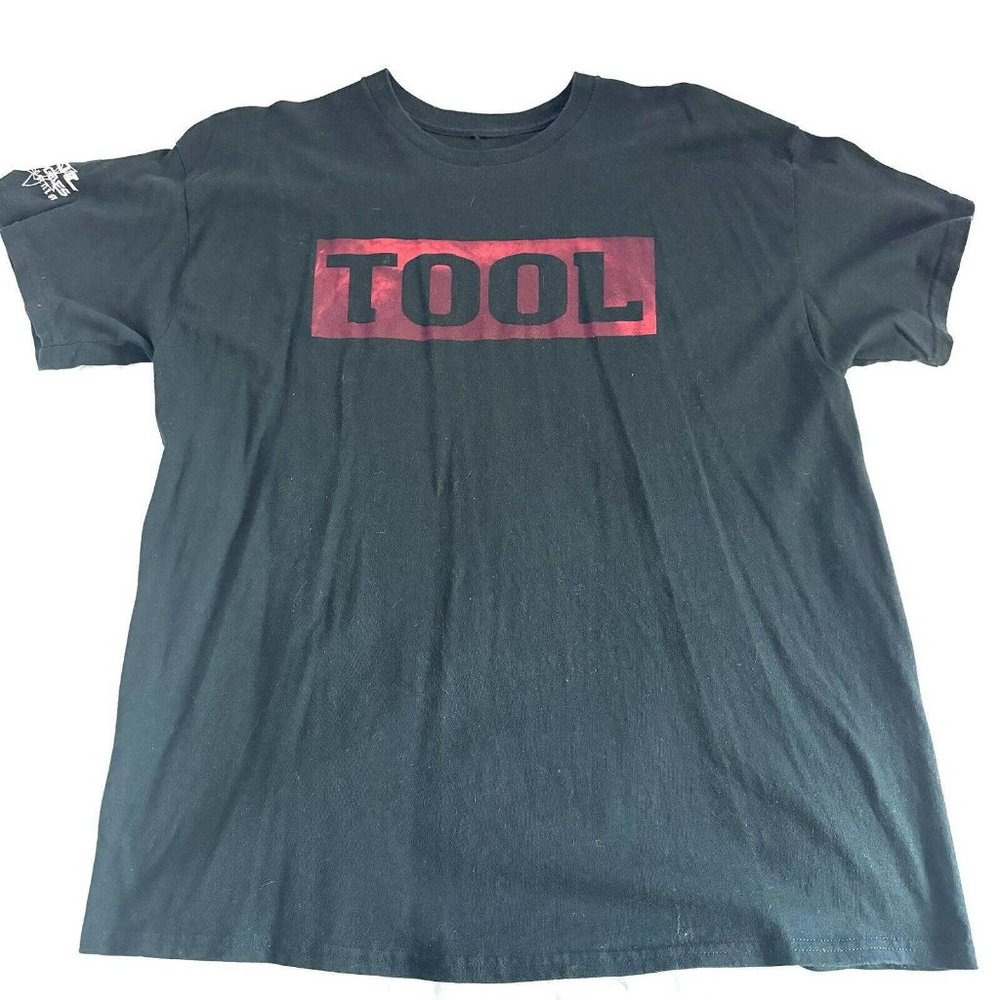 TOOL Band T Shirt Los Angeles California Black Size L Large Band Tee